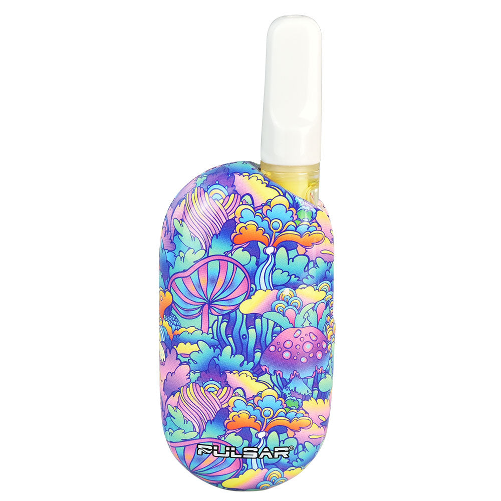 Pulsar Obi Auto-Draw Battery, 650mAh, LE Assortment 3, vibrant psychedelic design, front view