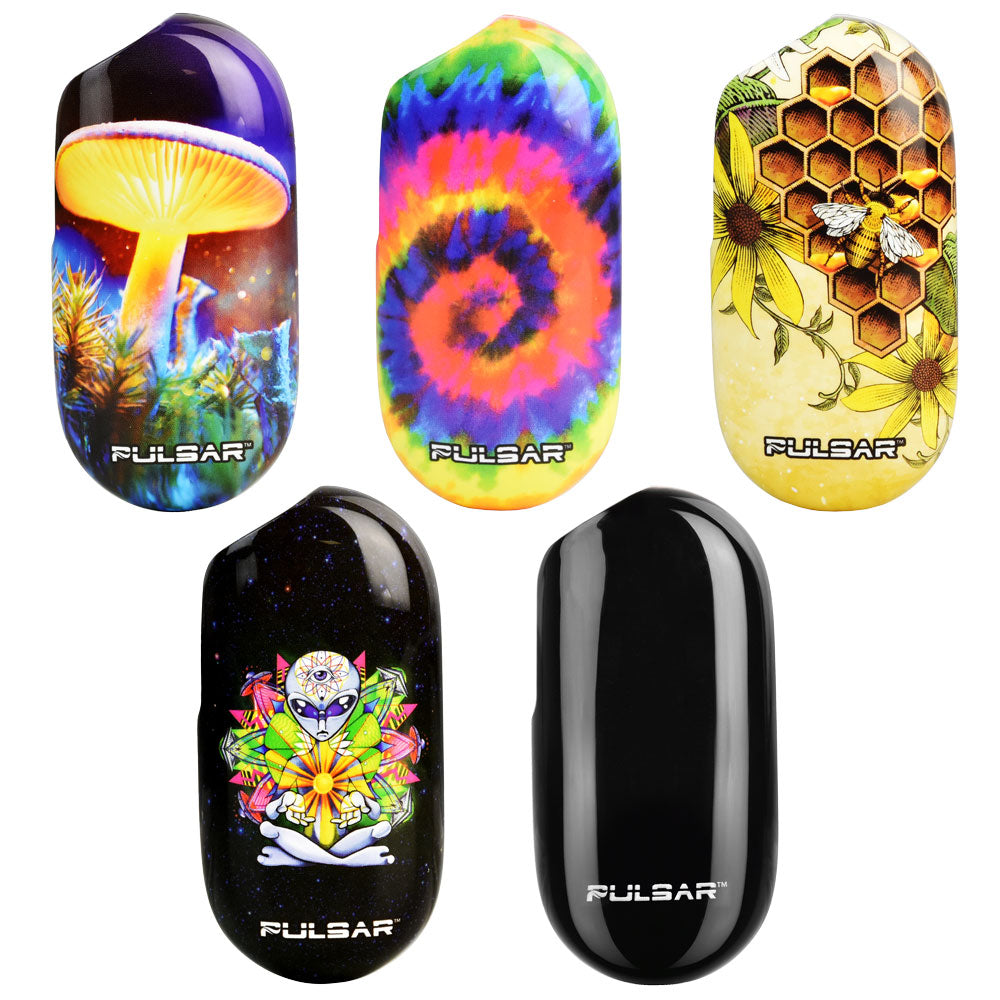 Pulsar Obi Auto-Draw Batteries in various designs, compact and portable, ideal for vaporizers