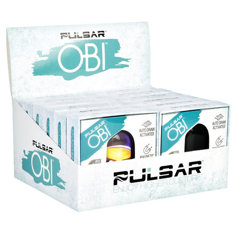 Pulsar Obi Auto-Draw Battery 12-Pack display box for vaporizers, compact and portable design