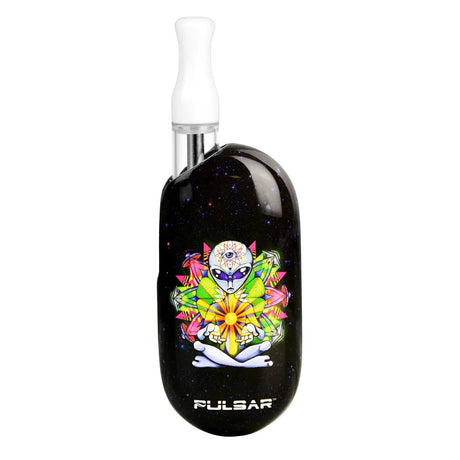 Pulsar Obi Auto-Draw Battery with Psychedelic Alien Design, Compact and Portable