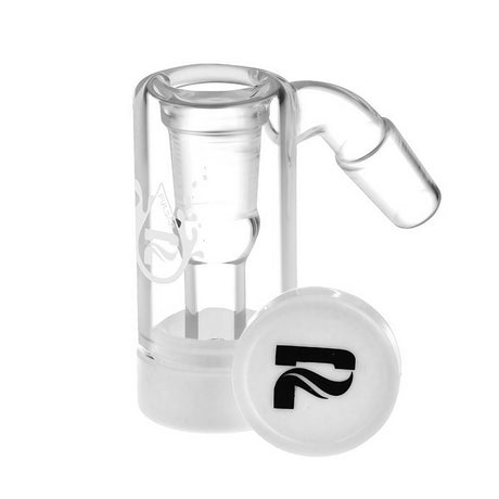 Pulsar Oil Reclaimer with 45 Degree Joint Angle, 14mm Size, made of Borosilicate Glass, Side View
