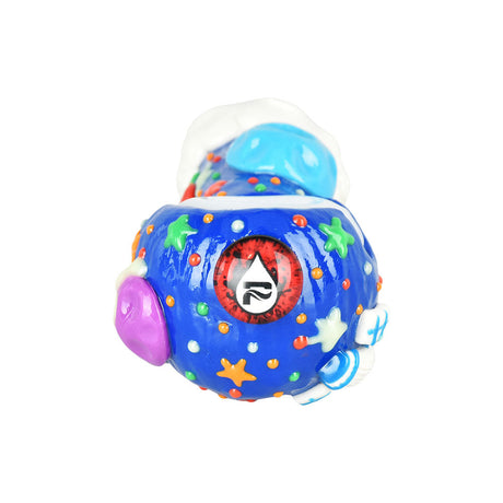 Pulsar Outer Space Hand Pipe with colorful space design on white background