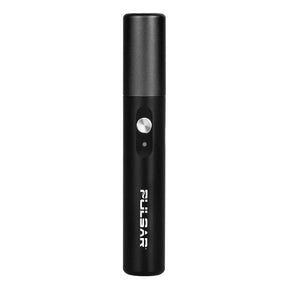 Pulsar PHD Pre-Heat 510 Battery in Black, Portable Steel Vape Pen for Concentrates, Front View