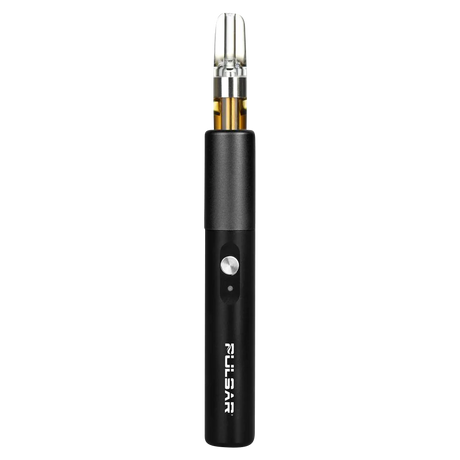 Pulsar PHD Pre-Heat Device 510 Battery, compact steel design for vaporizers, front view on white