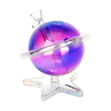 Pulsar Planetary Ring Electroplated Glass Water Pipe | 5.5" | 14mm F