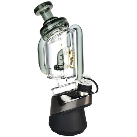 Pulsar Recycler Attachment for Puffco Peak/Pro, 6.75" Borosilicate Glass, Side View
