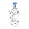 Pulsar Recycler Attachment for Puffco Peak/Pro, 5.75" Borosilicate Glass, Front View