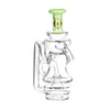 Pulsar Borosilicate Glass Recycler Attachment for Puffco Peak/Pro, Front View on White