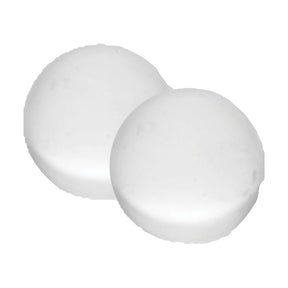Pulsar Quartz Terp Beads 12mm 2-Pack for Dab Rigs, High-Quality Quartz, Top View