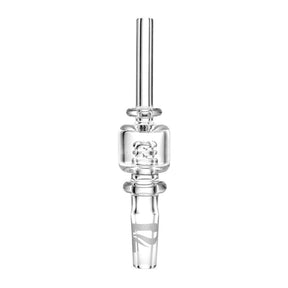 Pulsar Quartz Vapor Straw Tip with Honey Catcher, 10mm Male Joint, Clear View