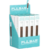 Pulsar Quartz & Rosewood Deco Dab Straw | Integrated Tip | 5.75"