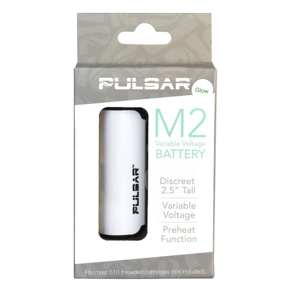 Pulsar ReMEDI M2 Variable Voltage Battery in packaging, 450mAh for vaporizers, front view