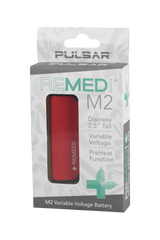 Pulsar ReMEDI M2 450mAh Vape Battery with Variable Voltage in Packaging