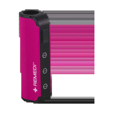 Pulsar ReMEDI M2 450mAh Vape Battery in Pink - Front View with Voltage Buttons