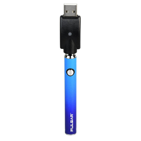 Pulsar ReMEDi Variable Voltage Vape Battery with Preheat, USB end visible, on white background
