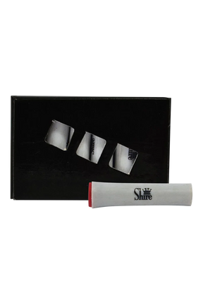 Pulsar Replacement Charcoal Filters 6-Pack for Vapes, Top View on Black Background