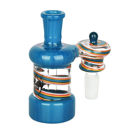 Pulsar Resonant Reality Ash Catcher with 90 Degree Joint, Borosilicate Glass, Front View
