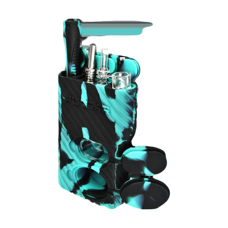 Pulsar RIP Series Ringer 3-in-1 Silicone Dugout Kit with Quartz Chillum, Front View