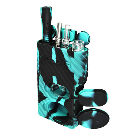 Pulsar RIP Series Ringer 3 in 1 Silicone Dugout Kit with Quartz and Titanium Accessories