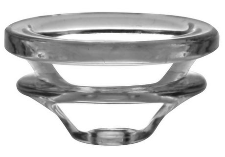 Pulsar RIP Silicone Spoon Glass Bowl front view on white background