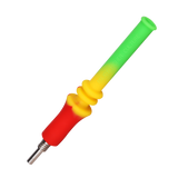 Pulsar RIP silicone dab straw, 6.25 inches long, with a 10mm titanium tip and a limited lifetime warranty
