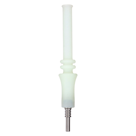 Pulsar RIP Blue silicone dab straw built to survive drops, with a 10mm titanium tip and lifetime warranty