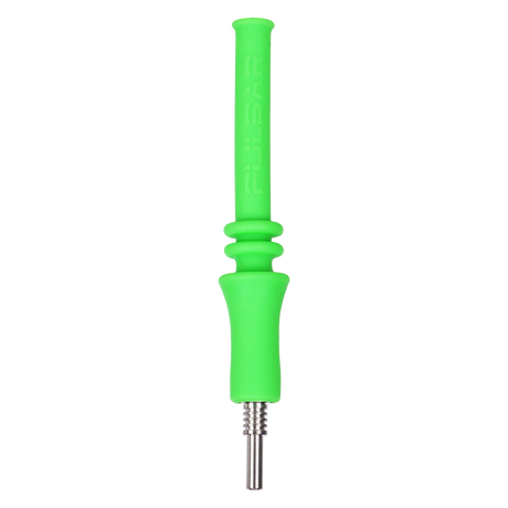 Blue 6.25 inch Pulsar RIP dab straw in BPA-free silicone, an unbreakable carry tool for concentrates