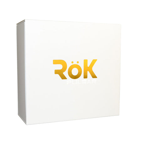 Pulsar RöK Electric Dab Rig packaging, Limited Edition Full Spectrum, front view