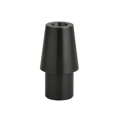 Pulsar RoK Replacement Mouthpiece in black, front view, designed for electric rigs with durable rubber build.