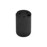 Pulsar RoK Black Silicone Splash Guard, Top View on Seamless White Background