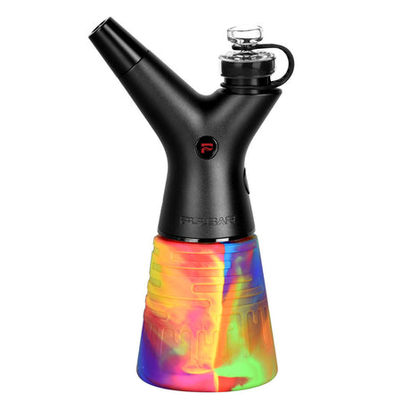 Pulsar RoK Silicone Travel Beaker with Storage Puck in Tie Dye design, front view on white background