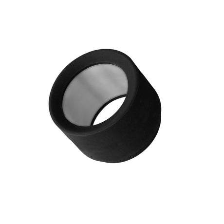 Pulsar RöK Silicone XL Extended Cloud Collar in Black, Top View, for Dab Rigs