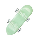 Pulsar Borosilicate Glass Skateboard Pipe in Assorted Colors - Top View