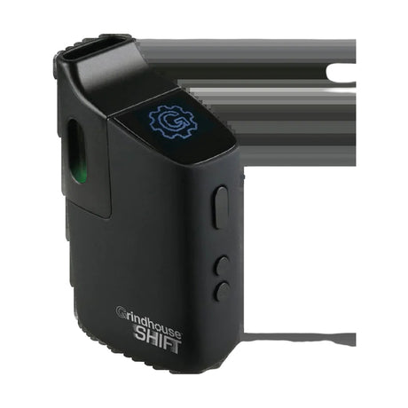 Pulsar Shift Vaporizer side view, 3" compact black quartz battery-powered for dry herbs and concentrates