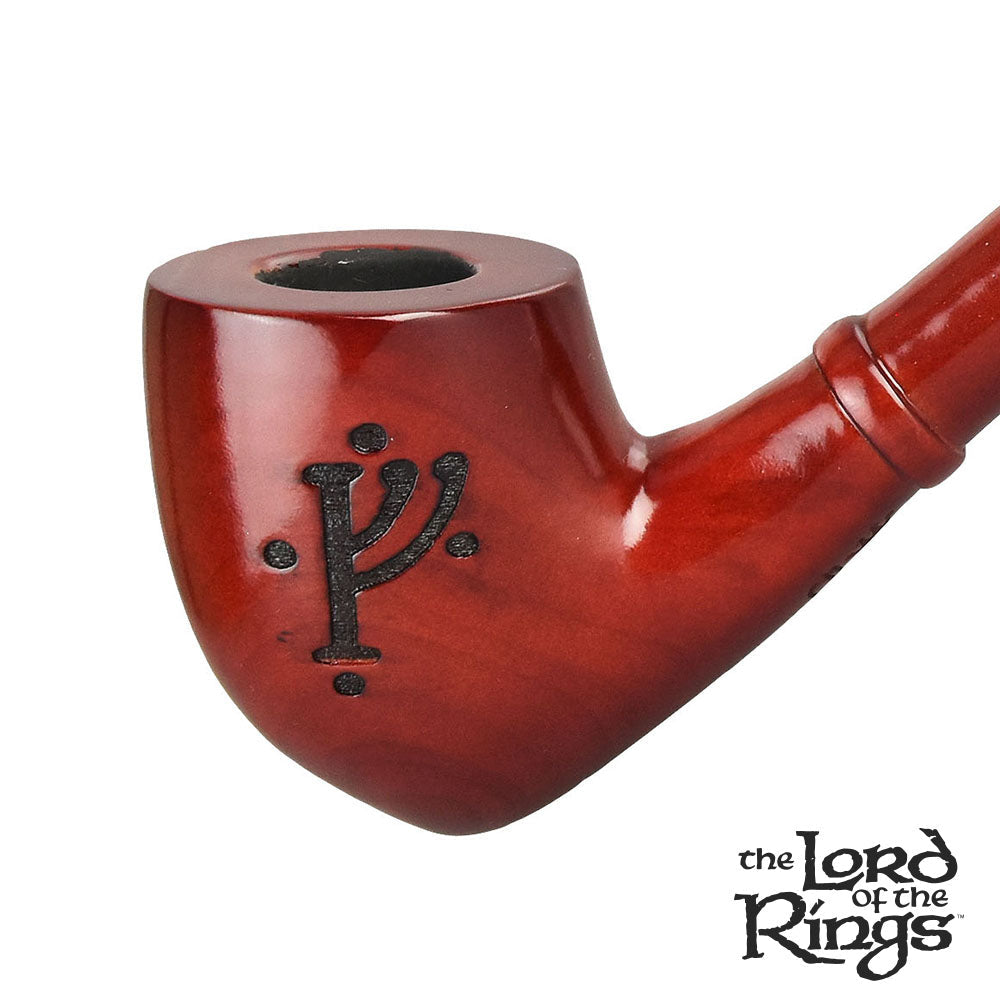 Pulsar Shire Pipes GANDALF™ Wooden Smoking Pipe - Close-up Front View