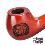 Pulsar Shire Pipes HOBBITON™ Wooden Smoking Pipe with Engraved Detail