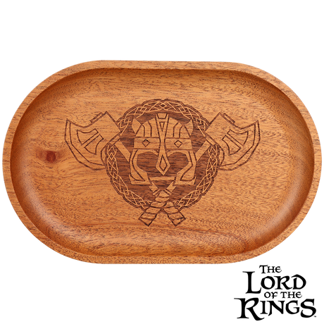 Pulsar Shire x LoTR mahogany wood rolling tray, an officially licensed Pulsar rolling accessory (photo 9)