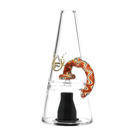 Pulsar Sipper Bubbler Cup, 6.75" with Wig Wag Showerhead Design, Front View on White Background