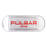 Pulsar SK8Tray Metal Rolling Tray with DopeBot Graphic, Large 7.25"x19.75" Top View