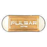Pulsar SK8Tray Rolling Tray with 3D Pinealien Lid, Large Metal Build, Top View