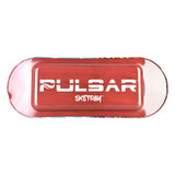 Pulsar SK8Tray Metal Rolling Tray with 3D Yeti McShreddy Lid, Large Size, Top View