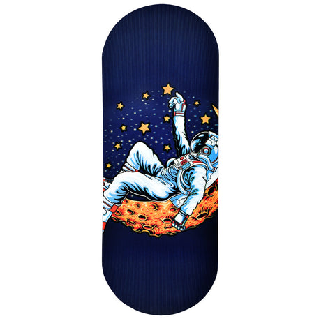 Pulsar SK8Tray Rolling Tray with 3D Astronaut Design - Large Metal Tray