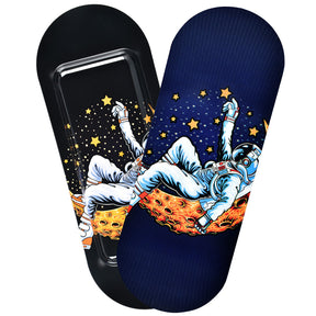 Pulsar SK8Tray Rolling Tray with 3D Astronaut Design, Star Reacher, Large Metal