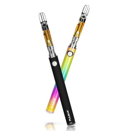 Pulsar Slim Spinner VV Batteries in black and rainbow, compact design, ideal for travel