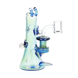 Pulsar Snail Smoochies Glass Dab Rig | 6" | 14mm F