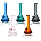Pulsar Spinning Beaker Enail Banger Caps in assorted colors, front view on white background