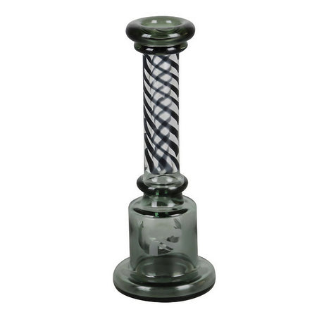 Pulsar Spiral Stand Up Hand Pipe, 4", Borosilicate Glass, Assorted Colors, Front View