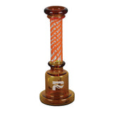 Pulsar Spiral Stand Up Hand Pipe, 4", Assorted Colors, Front View on White Background