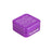 Pulsar Square Grinder in purple, compact 2.2" aluminum design, front view on white background