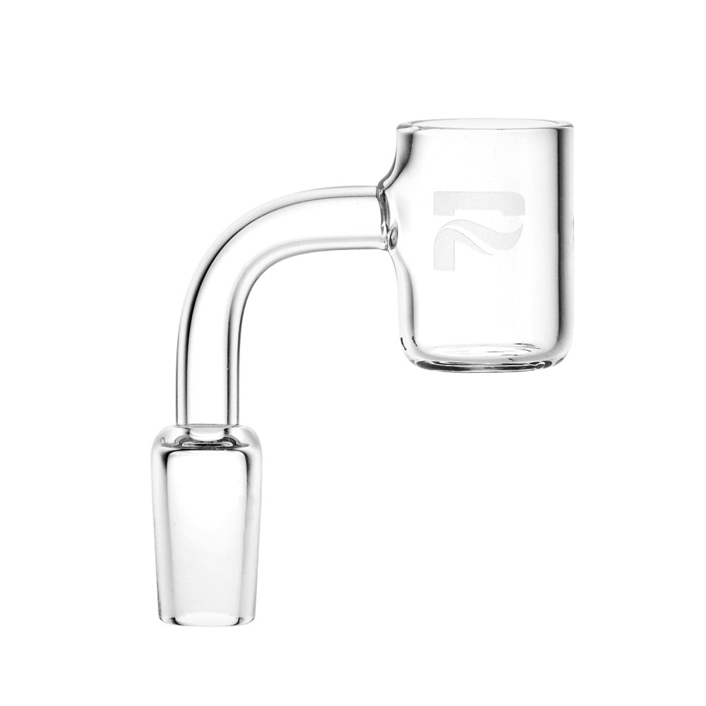 Pulsar Standard Quartz Banger, 90 Degree, 14mm Male - Clear, Side View